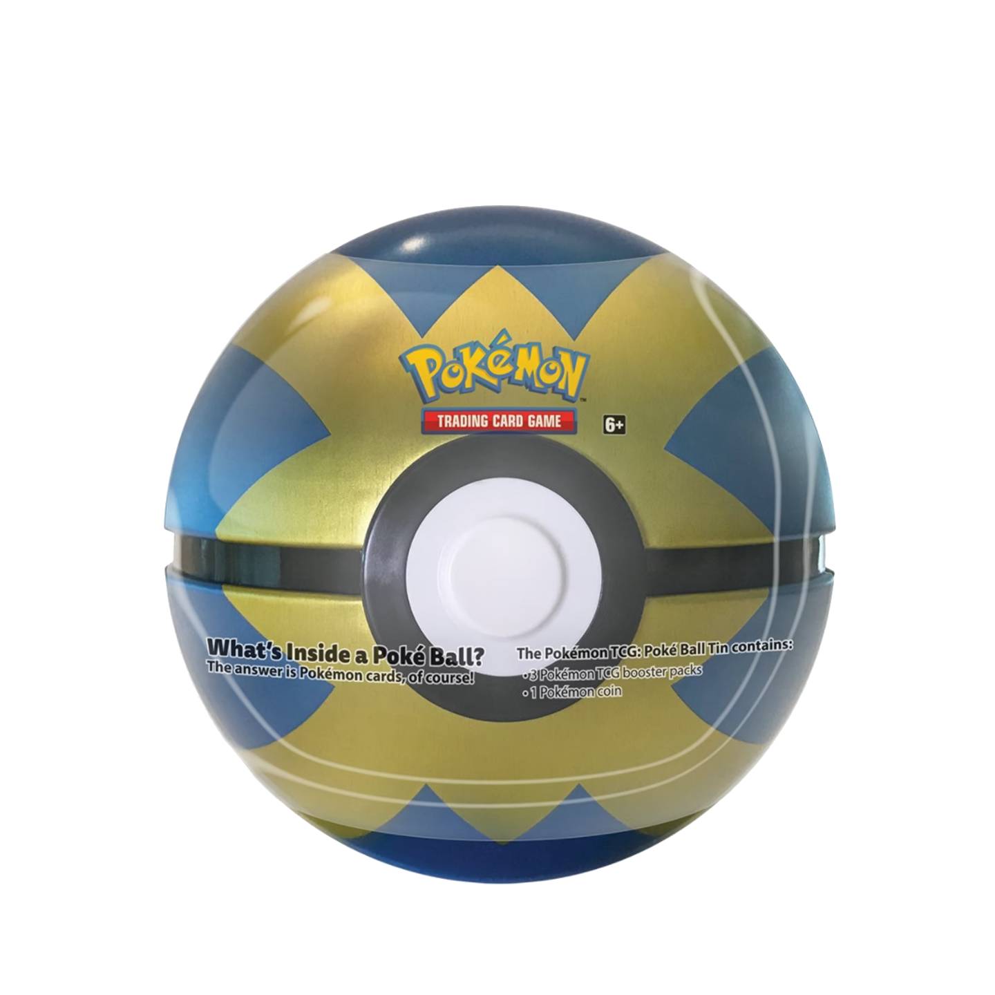 Pokemon TCG Poke Ball Tin - Blue/Gold (210-80976) | PLAYe Pokemon TCG Poke Ball Tin - Blue/Gold (210-80976) | PLAYe