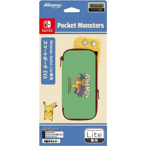 Nintendo Switch Lite Maxgames Smart Pouch EVA Pokemon Retro