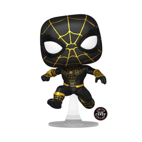 Funko POP! (1073) No Way Home Unmasked Spider-Man AAA Exclusive with Chase