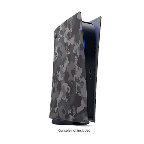 PS5 Covers Digital - Grey Camouflage