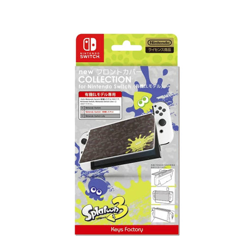 Nintendo Switch Oled New Front Cover Splatoon 3 Type-B