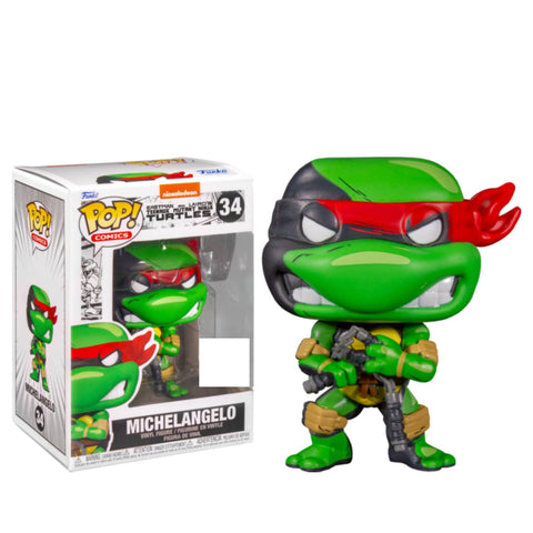 Funko POP! (34) Teenage Mutant Ninja Turtles Comic Michelangelo Previews Exclusive