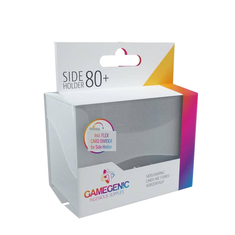 GameGenic Side Holder 80+ Deck Box Clear