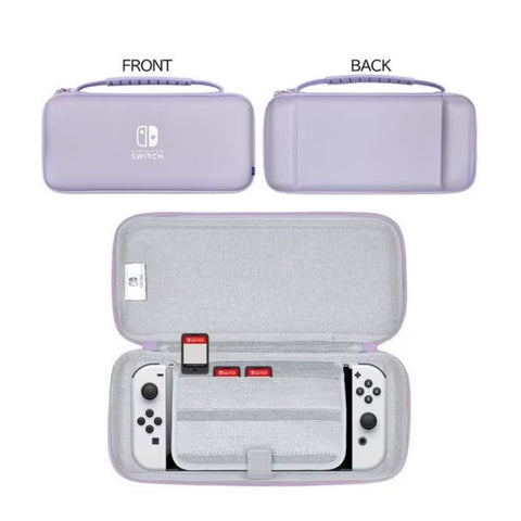 Nintendo Switch Oled Slim Hard Pouch - Cassis Purple