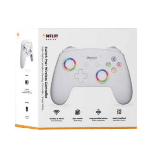 Nintendo Switch Omelet Pro + Wireless Controller Snow White