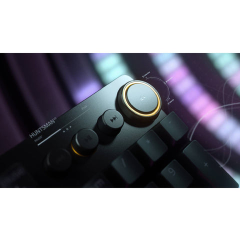Razer Huntsman V2 Purple Switch Clicky Keyboard