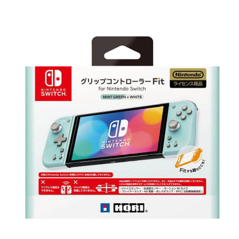 Nintendo Switch Hori Split Pad Fit Mint Green x White