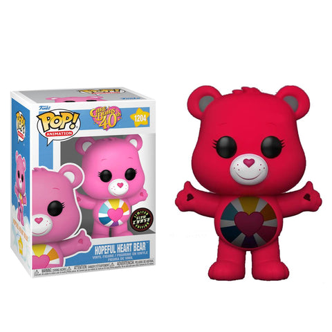 Funko POP! (1204) Care Bears 40th Anni Heart Bear with Chase