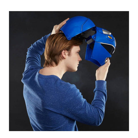 Power Rangers Lightning Blue Ranger Helmet