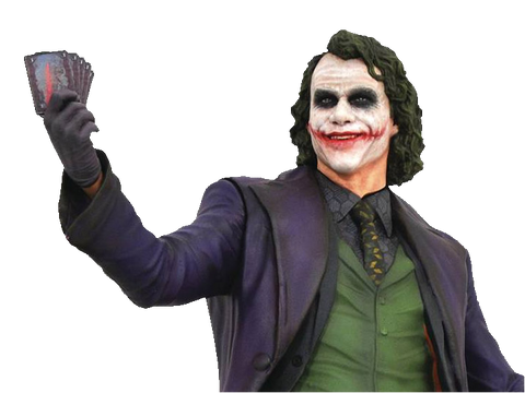 DC Gallery Batman Dark Knight Movie Joker Statue