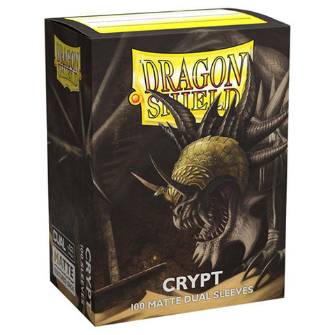 Dragon Shield Standard Deck Sleeves - Crypt