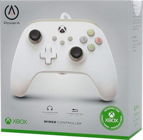 XBox Series X/S PowerA Wired Controller - White