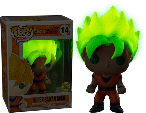 Funko POP! (14) Dragon Ball Z Super Saiyan Goku Glow In Dark