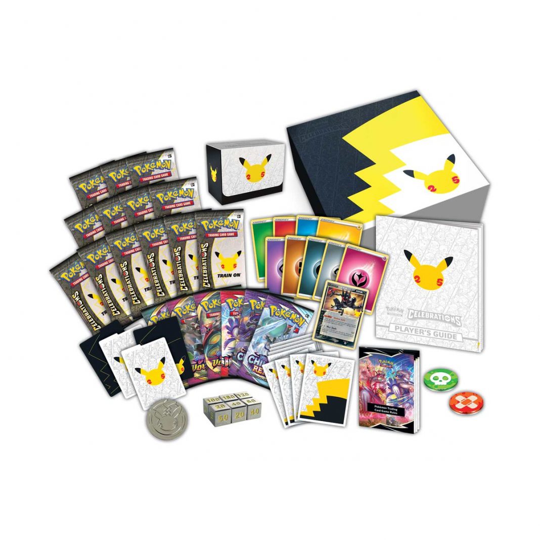 Pokemon TCG 25th Anniversary Celebrations Elite Trainer Box | PLAYe Pokemon TCG 25th Anniversary Celebrations Elite Trainer Box | PLAYe