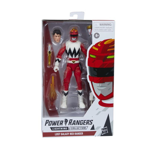 Power Rangers Lightning E5906AS08 6" Lost Red Ranger
