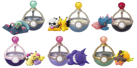 Re-Ment Pokemon Dreaming Case 4 (Set of 6)