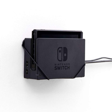 Nintendo Switch Floating Grip Dock Smart Wall Mount Black