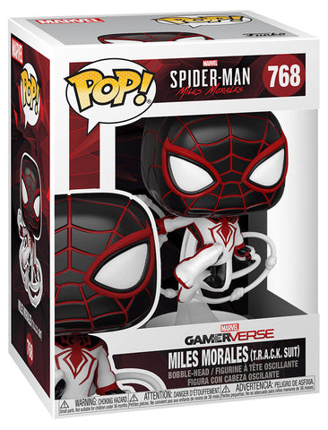 Funko POP! (768) Spider-Man Miles Morales Game Track Suit