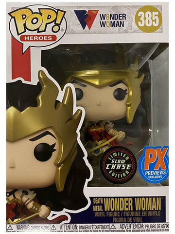 Funko POP! (385) DC Death Metal Chase Wonder Woman PX