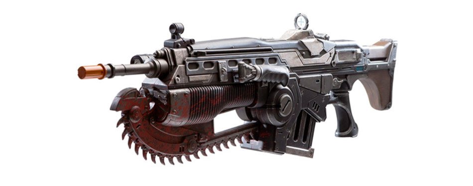 lancer replica gears of war PDP Gear of War Life Size Lancer