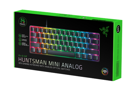 Razer Huntsman Mini Analog 60% Gaming Keyboard | PLAYe