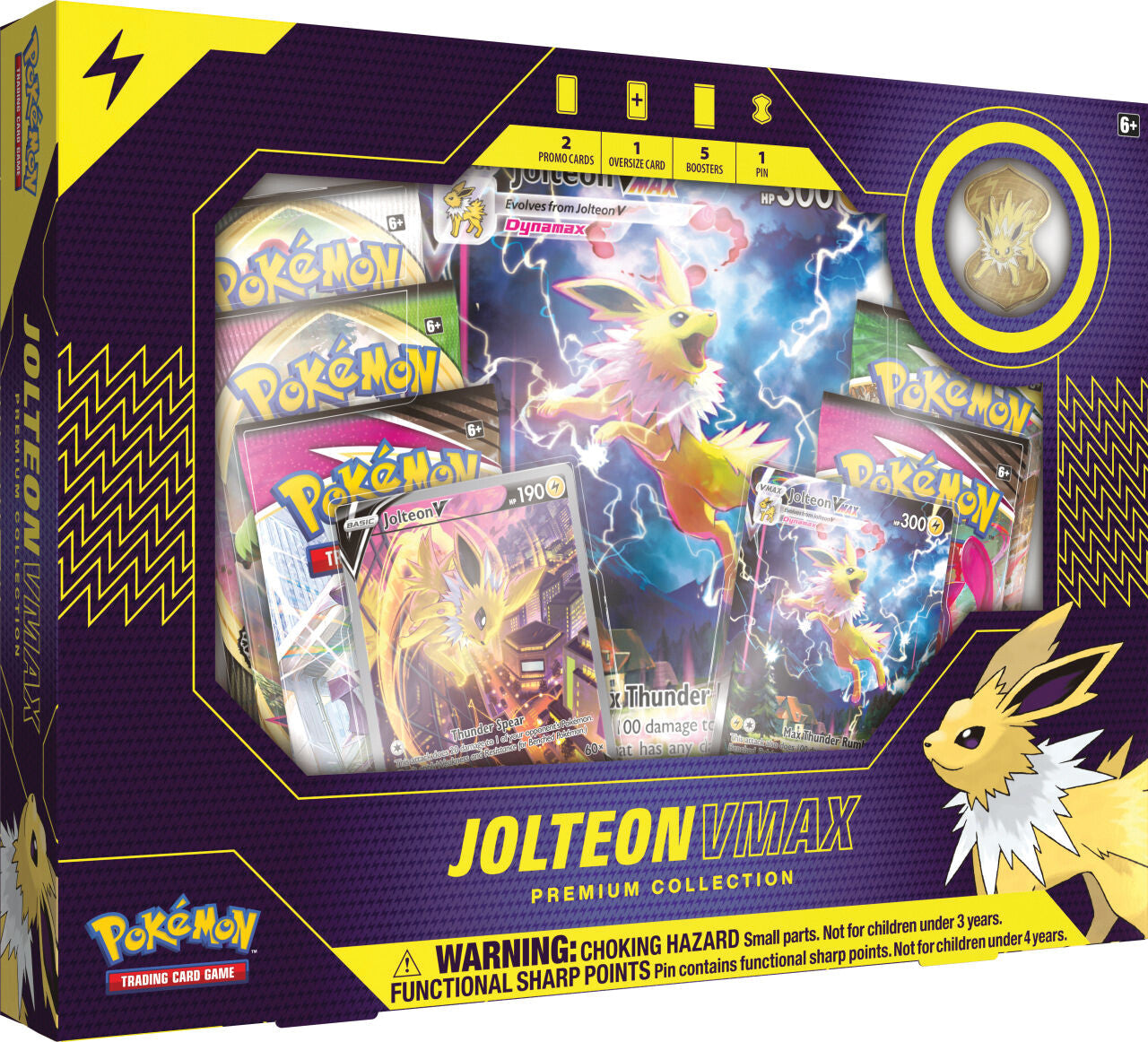 Pokemon TCG Jolteon VMAX Premium Collection | PLAYe Pokemon TCG Jolteon VMAX Premium Collection | PLAYe