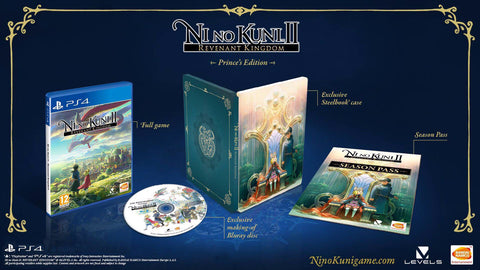 PS4 Ni No Kuni II Revenant Kingdom Prince's Edition (R3)