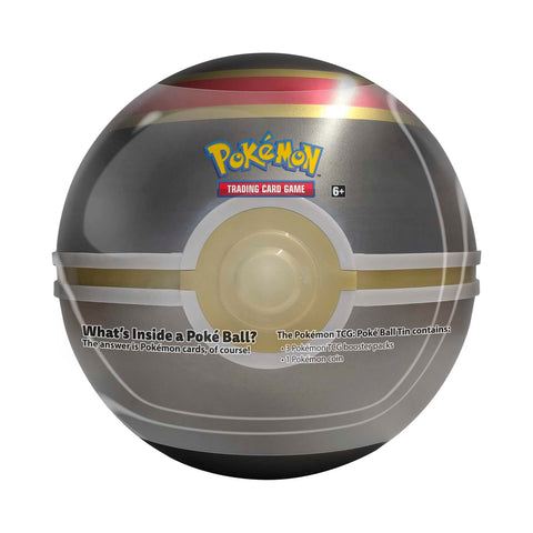 Pokemon TCG Poke Ball Tin - Black/Red (210-80976)