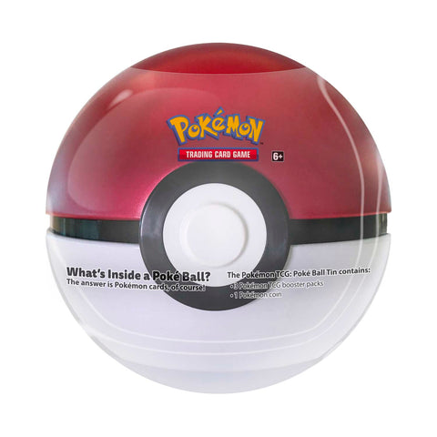 Pokemon TCG Poke Ball Tin - Red (210-80976)
