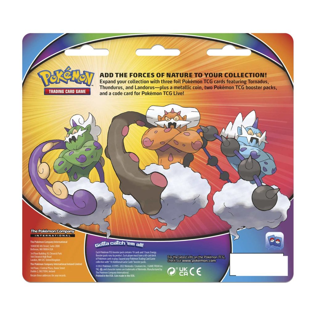 pokemon enhanced blister 2-pack booster Pokemon Enhanced 2 Pack Blister - Thundurus, Landorus, Tornadus