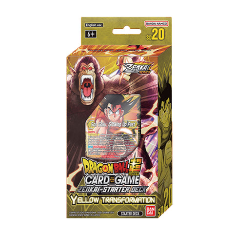 Bandai Dragonball SD20 Yellow Zenkai Starter Deck