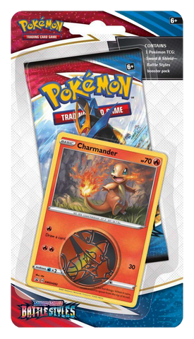 Pokemon SS5 Battle Styles Checklane Blister Pack - Charmander