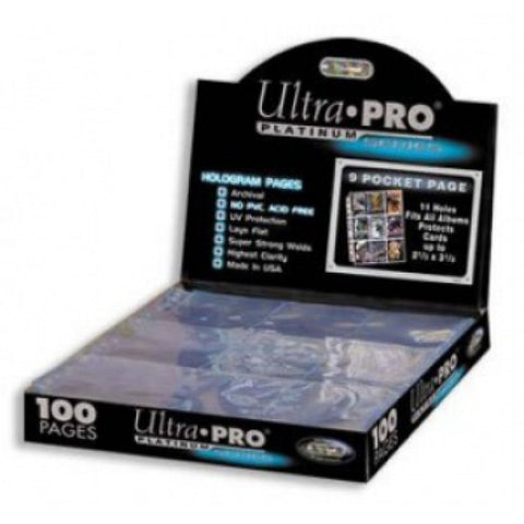 Ultra Pro 9-Pocket Page Box - Clear