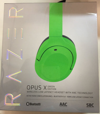 Razer OPUS X Green Wireless Low Latency Headset ANC Tech