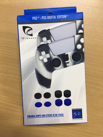 PS5 Piranha Grips and Sticks 10 In 1 Pack