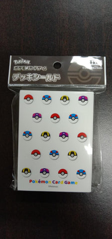 Pokemon Card Game Monster Ball Design Sleeve