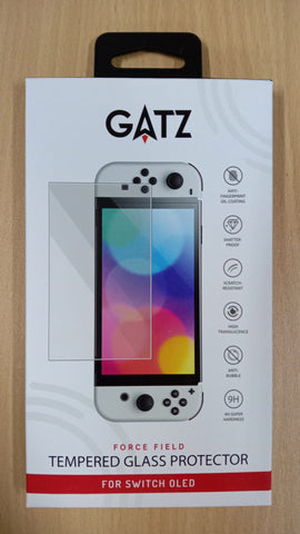 Nintendo Switch Oled GATZ Tempered Glass Protector