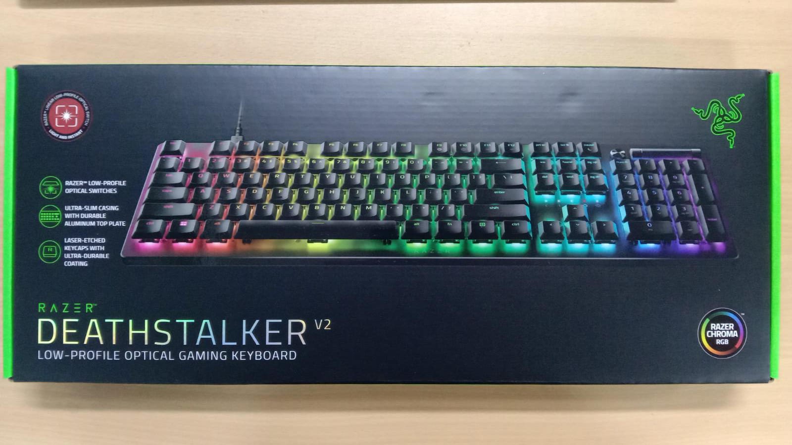 Razer DeathStalker V2 Linear Red Keyboard | PLAYe