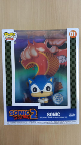 Funko POP! (01) Game Covers Sonic Hedgehog 2 - Sonic