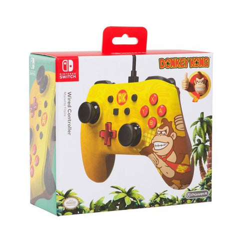 Nintendo Switch Powera Wired Controller - Donkey Kong