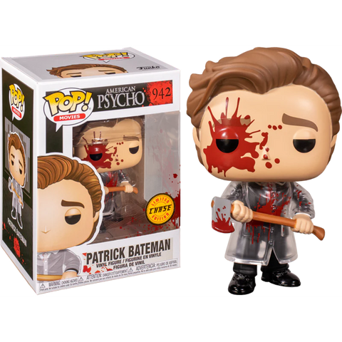 Funko POP! (942) American Psycho Patrick with Axe Chase