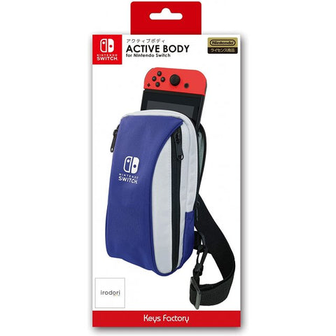 Nintendo Switch Irodori Keys Factory Active Body Blue