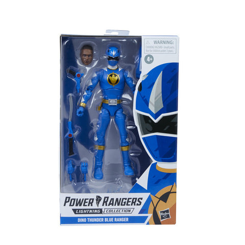 Power Rangers Lightning E5906AS08 6" Dino Blue Ranger