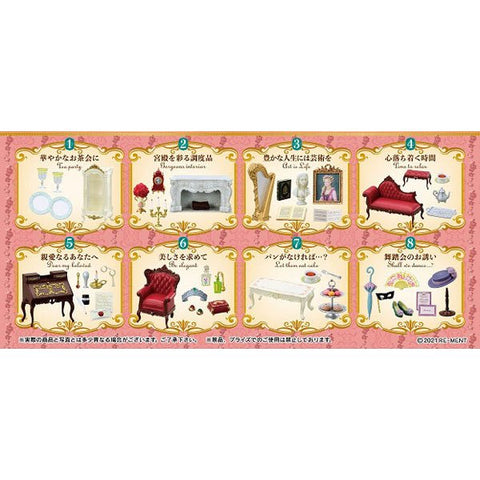 Re-Ment Rose`n Palace (Set of 8)