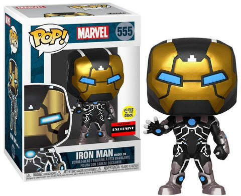 Funko POP! (555) Iron Man 39 Glow-in-the-Dark Exclusive