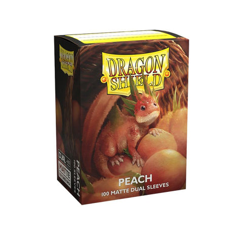 Dragon Shield Standard Deck Sleeves - Peach