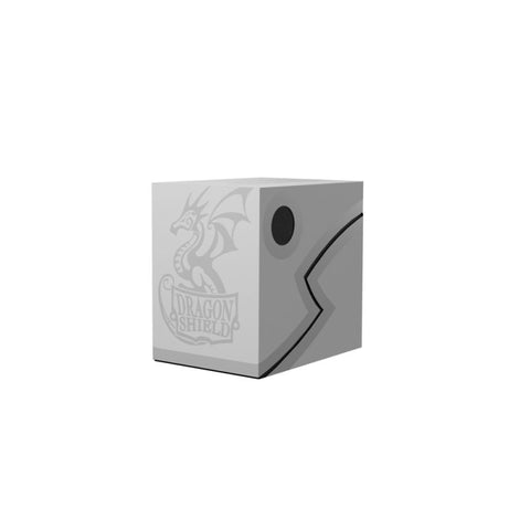 Dragon Shield Double Shell Box - Ashen White