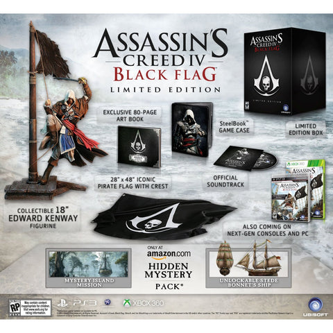 PS3 Assassin's Creed IV Black Flag Collector Edition