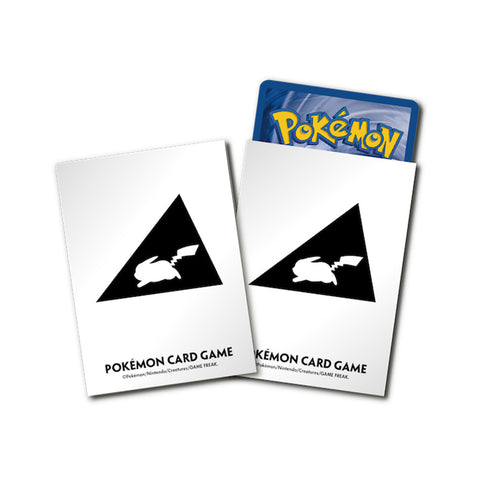 Pokemon Card Game Black White Pikachu Sleeve