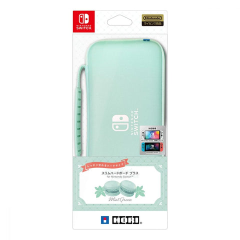 Nintendo Switch Oled Slim Hard Pouch - Mint Green